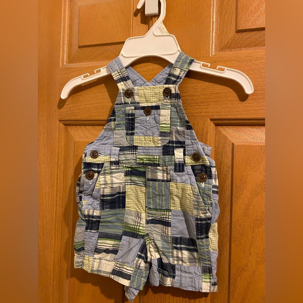 GAP Blue and Green Overalls for Casual Comfort